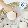 ELYN Wool Dryer Balls 6-Pack - XL, 100% New Zealand