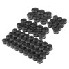 62PCS Motorcycle Bolt Covers Engine Head Bolts Toppers Cap for