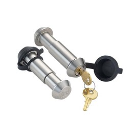 InfiniteRule Security 61485 | 2 Pack, Keyed Alike, Shackle Locks for American Trail Products Billet D-Ring Shackle - Does NOT FIT Other Style Hooks & Shackles