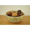 bamboo bowl, wooden round bowls, handmade wood fruit bowl sweet
