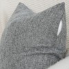 Madizz Set of 2 Faux Linen Cushion Covers, Soft Decorative