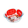 PYREX Preware 20cm Round Glass Casserole Dish 1.1L