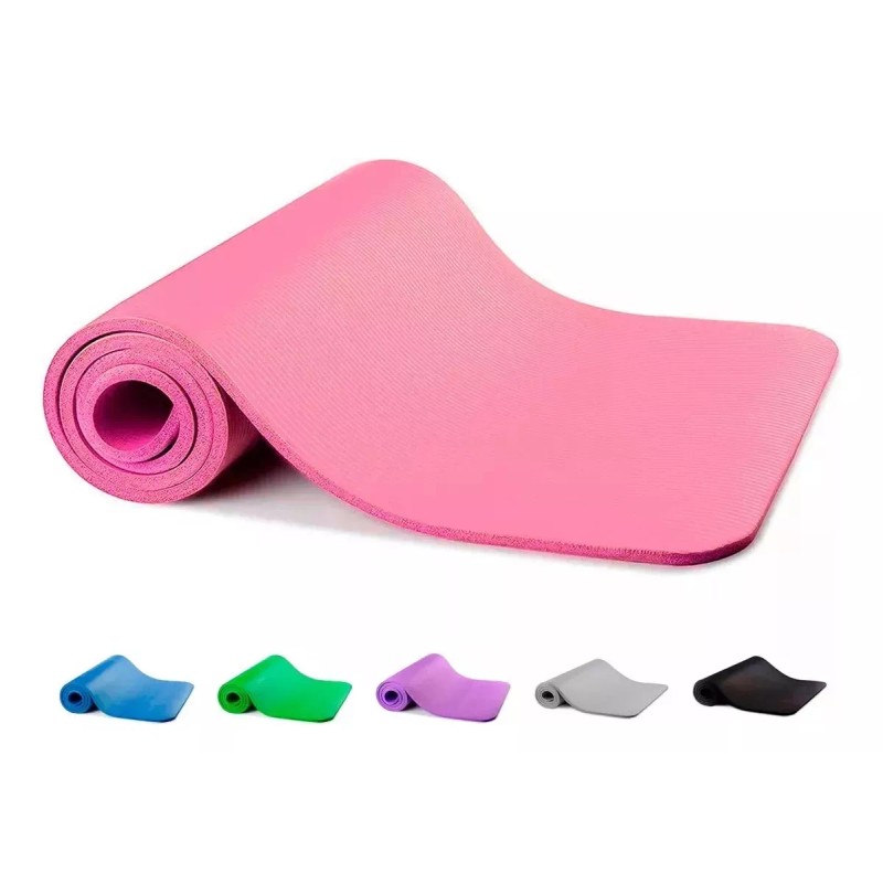 MDS Tapete De Yoga + Ejercitador De Pierna Fitness