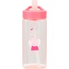 Pepa Pig Straw Water Bottle, 420 ml, Square Plastic Water