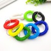BOBOZHONG Wrist Keychain,7PCS Wristband Keychains Spring Spiral Stretch Coil Wristband