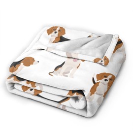 Wisedeal Cut Horse Pattern Animal Theme Comfort Flannel Throw Blanket, Lover Horse Gift, Funny Horses Pattern Blanket for Dad Mom Uncle Friend Aunt, Christmas Birthday Gifts Blanket Size 50"x 60"