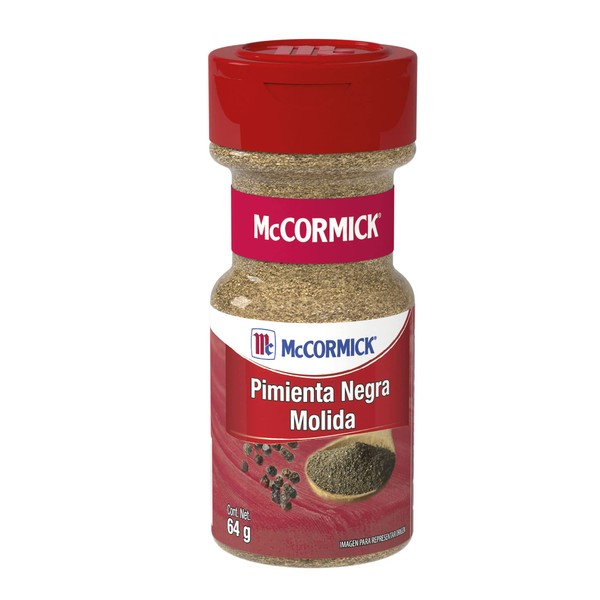 McCormick Pimienta Negra Molida 64 g