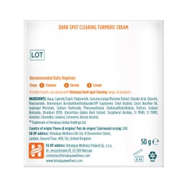 Himalaya Dark Spot Clearing Turmeric Cream |Visibly Reduces Dark Spots in 1 Week – 50g