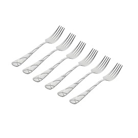 Godinger Appetizer Dessert Salad Fork Set - Set of 6