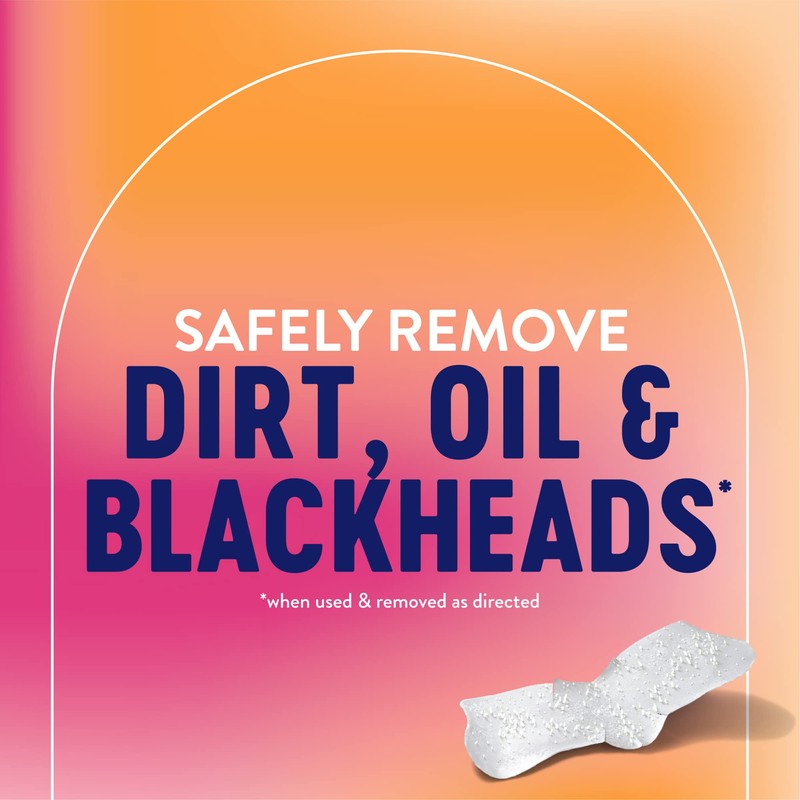Bioré T-Zone Blackhead Remover Strips, Deep Cleansing Pore Strips, (5
