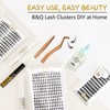 BQ Lash Individual Eyelashes, 72 Clusters, Coloured Eyelashes, Individual at