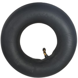2-Pack 4.10/3.50-4 Inner Tube with TR-87 Bent Valve Stem for Wheelbarrows, Mowers, Hand Trucks,Heavy Duty and More 3.50-4 Tire