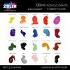 Zieler 120ml Acrylic Paints (Medium Yellow)