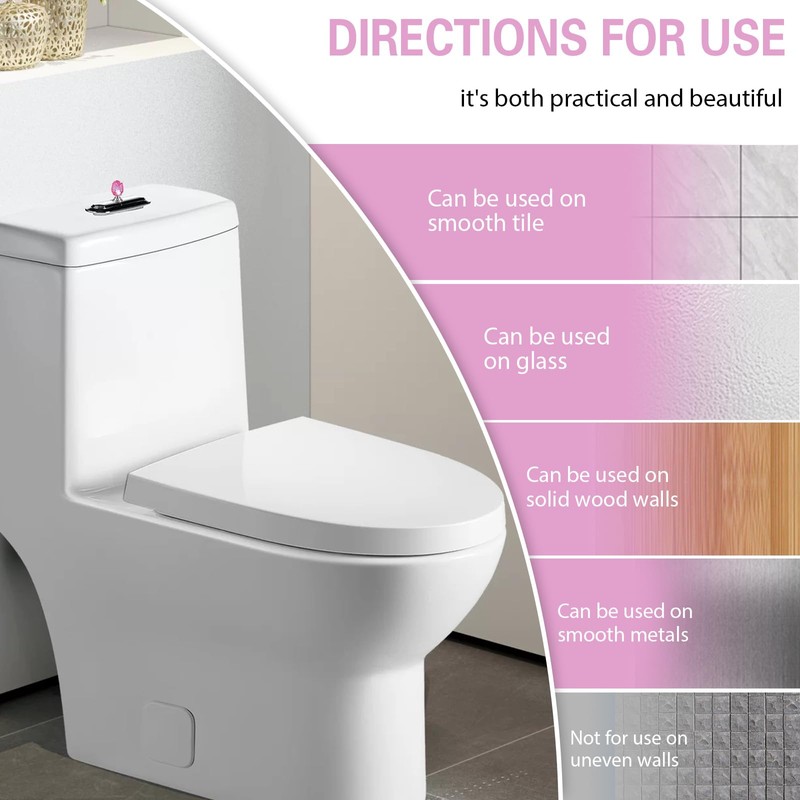 2 x Toilet Push Button Replacement Drawer Pull Handle Toilet