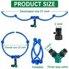 2 Pcs Tree Watering Ring Tree Sprinkler Tree Watering System