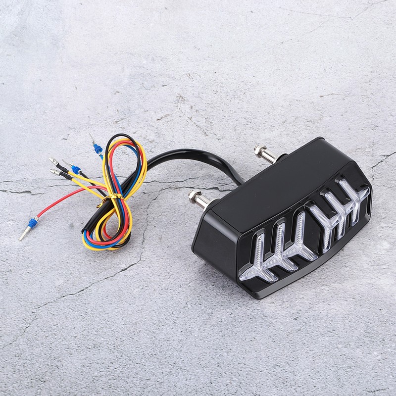 Motorcycle Taillight Driving Turn Signal Brake Light Fit for Honda