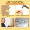 20Pcs Picture Hangers, Heavy Duty 100 lbs Picture Hanging Hooks