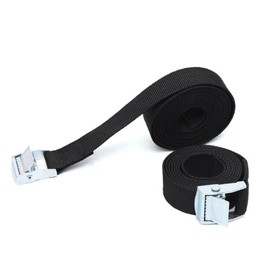 2 x Cable Ties Ratchet Wheel Fastening Belt, 5mx 25mm 200kg Heavy Duty Cable Ties, Fixed Belt, Adjustable Buckle Tension Belt, Suitable for Trucks, Motorcycles, Trucks, Trailers, Luggage, Cargo