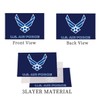 US Air Force Wings Flag Double Sided 4x6 Heavy Duty