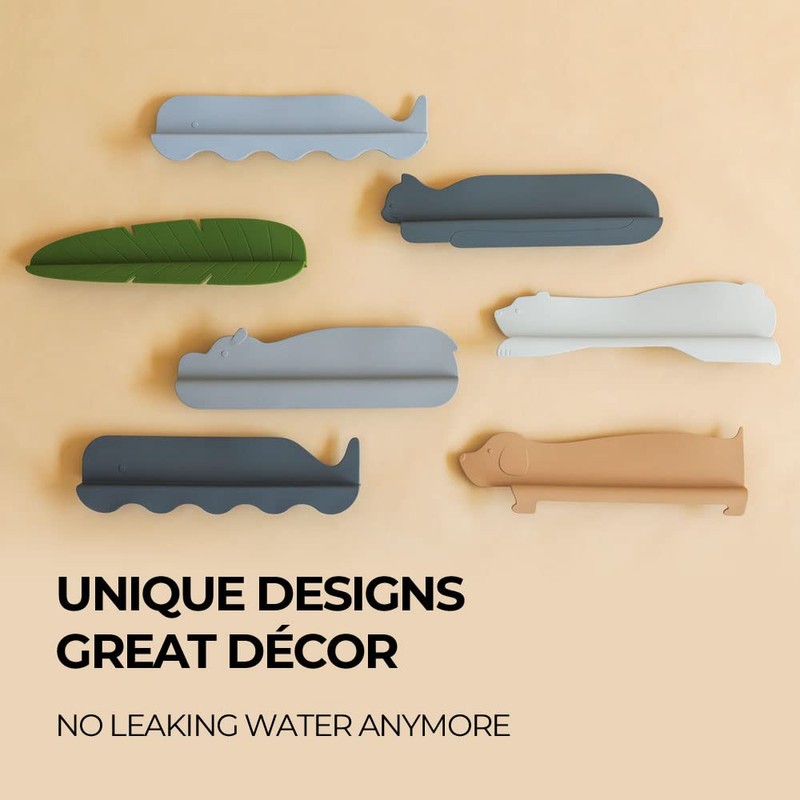 Dailylike Premium Silicone Water Splash Guard- Long Water Block Splash