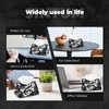 Retro Music Notes Pattern Rectangle Tissue Box Cover PVC Faux