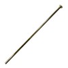 Westbrass D124-2-01 3/8" x 20" Brass Flat Head Toilet Riser