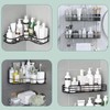 Qiic 4 PCS Shower Caddy Adhesive Replacement Hook, No Drilling