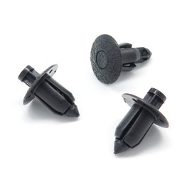 VVO Fasteners- Schwarz Kunststoff-Clips. Radhausverkleidung und Kotflügel hinten. Kompatibel mit einigen Volvo XC60, (Packung mit 10 Clips)