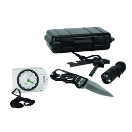 Performance Tool W9404 12-in-1 Essential Outdoor Gear Kit for Camping, Hiking, and Emergencies
