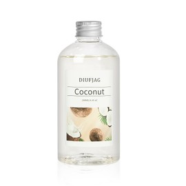 Coconut Diffuser with 10 Fiber Sticks, 200ml Diffusers
