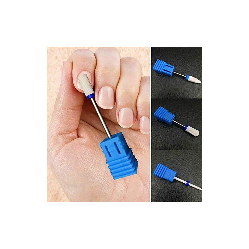 M4 Ceramic Nail Art Router Bit, Professional Tungsten Carbide Ceramic