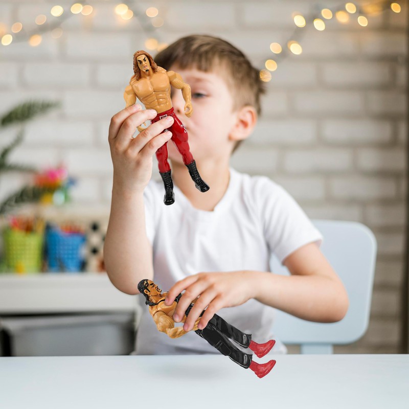 Wrestling Toys, Set of 12 Boxing Action Figures and Wrestlers