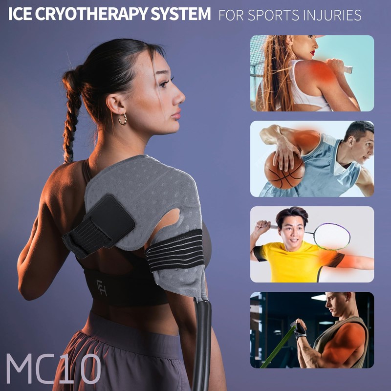 KINRYOPY Shoulder Replacement Recovery System for Cold Therapy Machine