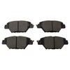 TRQ Rear Brake Pads Ceramic Compatible with 2016-2021 Mazda CX-9