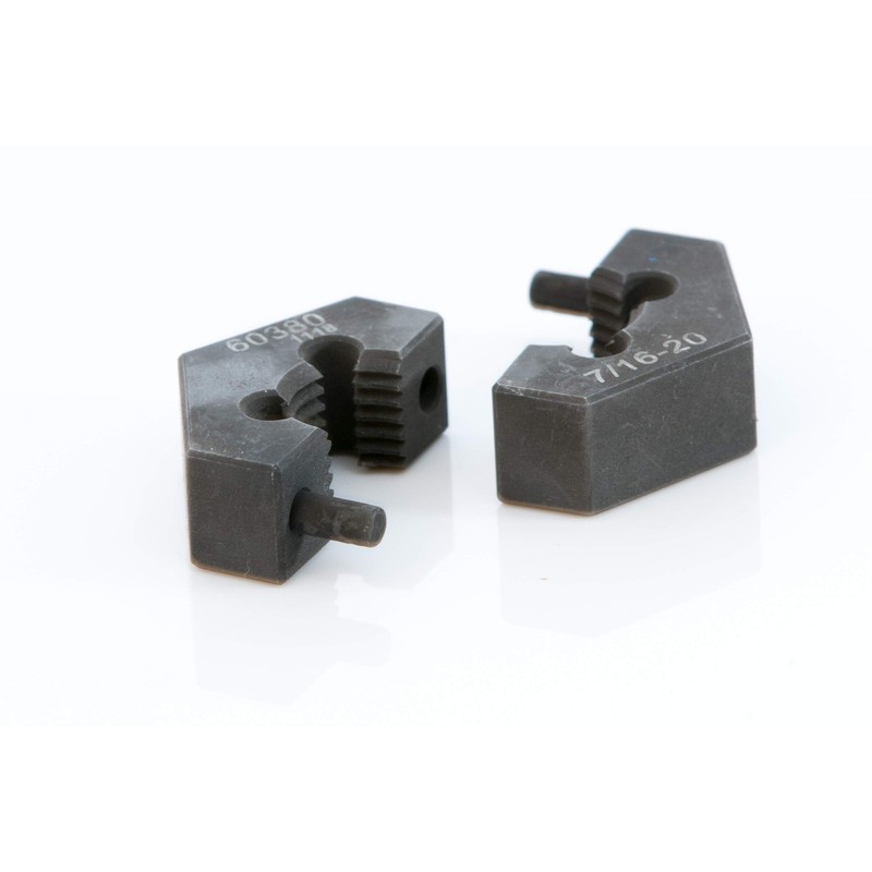 Steelman 7/16-20 SAE Split Die Thread Chaser, Indexing Pins, Steel,