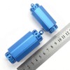 Aluminum Pill Box Waterproof Portable Pill Box for Outdoor Travel