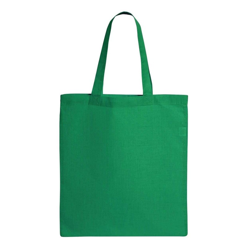 Q-TEES QTB Large Blank Heavy Duty Reusable Canvas Tote Shopping