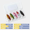 Crazy Fish VIB Colorful 10g Metal Fishing Jigging Spoons Lures
