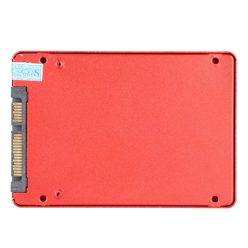 2.5in Drive Red High Speed Metal Hard Disk with Pattern