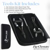Cross Edge Corporation Hair Extension Tools Kit Microlink Bead &