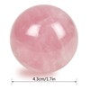 juanxian Rose Quartz Massage Balls 4cm with Gift Box Hand