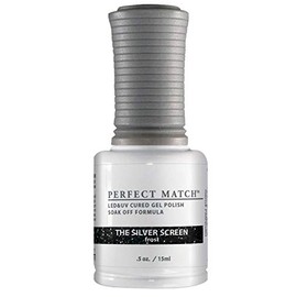 LeChat Perfect Match Gel Polish, The Silver Screen, 0.5 Fl Oz (PMS80)