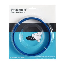 Imachinist S571214 M42 Bi-Metal 57" Inch Long, 1/2" Inch Wide, 0.025" Inch Thick, 14 TPI Bandsaw Blades for Soft Ferrous Metal