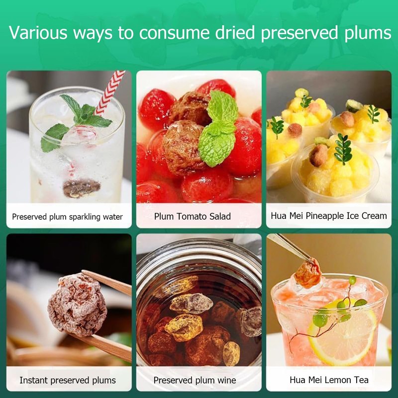 Dried preserved plums 160g Sweet and sour dried plum honey