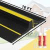 DGSL 16FT Universal Garage Door Bottom Threshold Seal Strip with