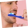 KOMBIUDA 10pcs Mini Toothbrushes Set Portable Prison Toothbrushes for Sensitive