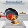 wiipara Placemats Set of 6, PVC Place Mats and Coasters