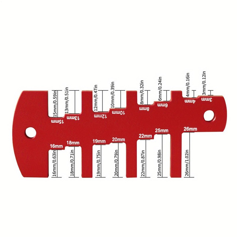 Table Saw Height Gauge,Aluminum Alloy Table Saw Precise Gauge |