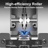 HAOYOO Wire Stripper Machine, Drill-Powered/Manual Two-In-One Wire Strippers Tool, Wire