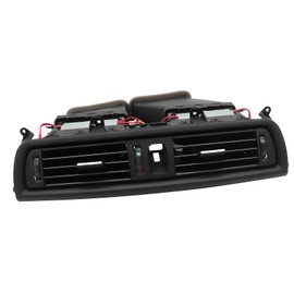 Aspaton Front Console Dashboard Fresh Air Grille Center Vent A/C Vent Assemblys Compatible with 5 Series 528i 535i 535 535d 550i M5 2011-2016 Replaces 64229209136